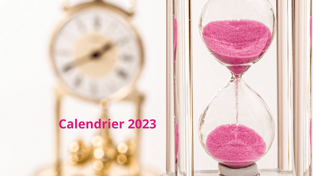 calendrier événements 2023