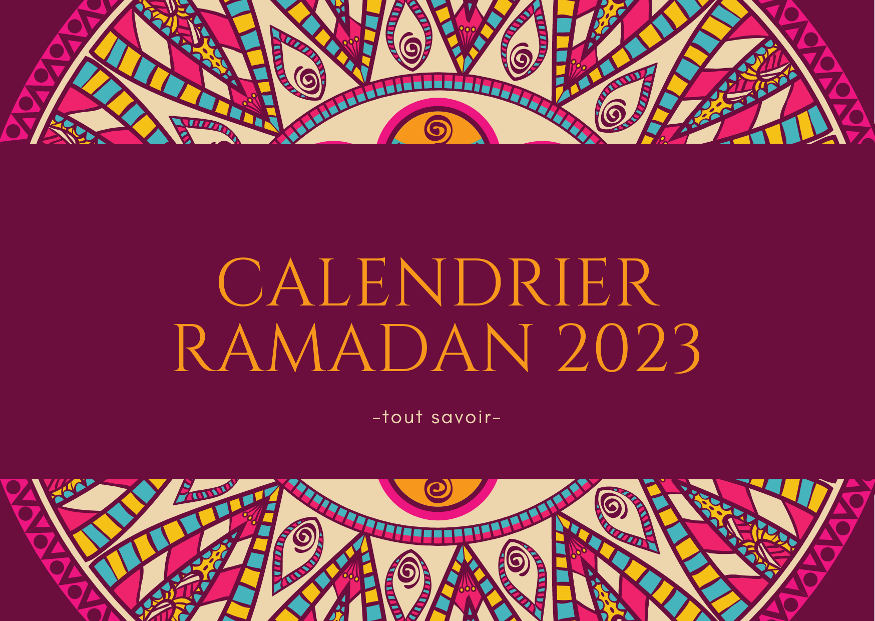 Quand commence le ramadan 2023 en France et quelle est la date de