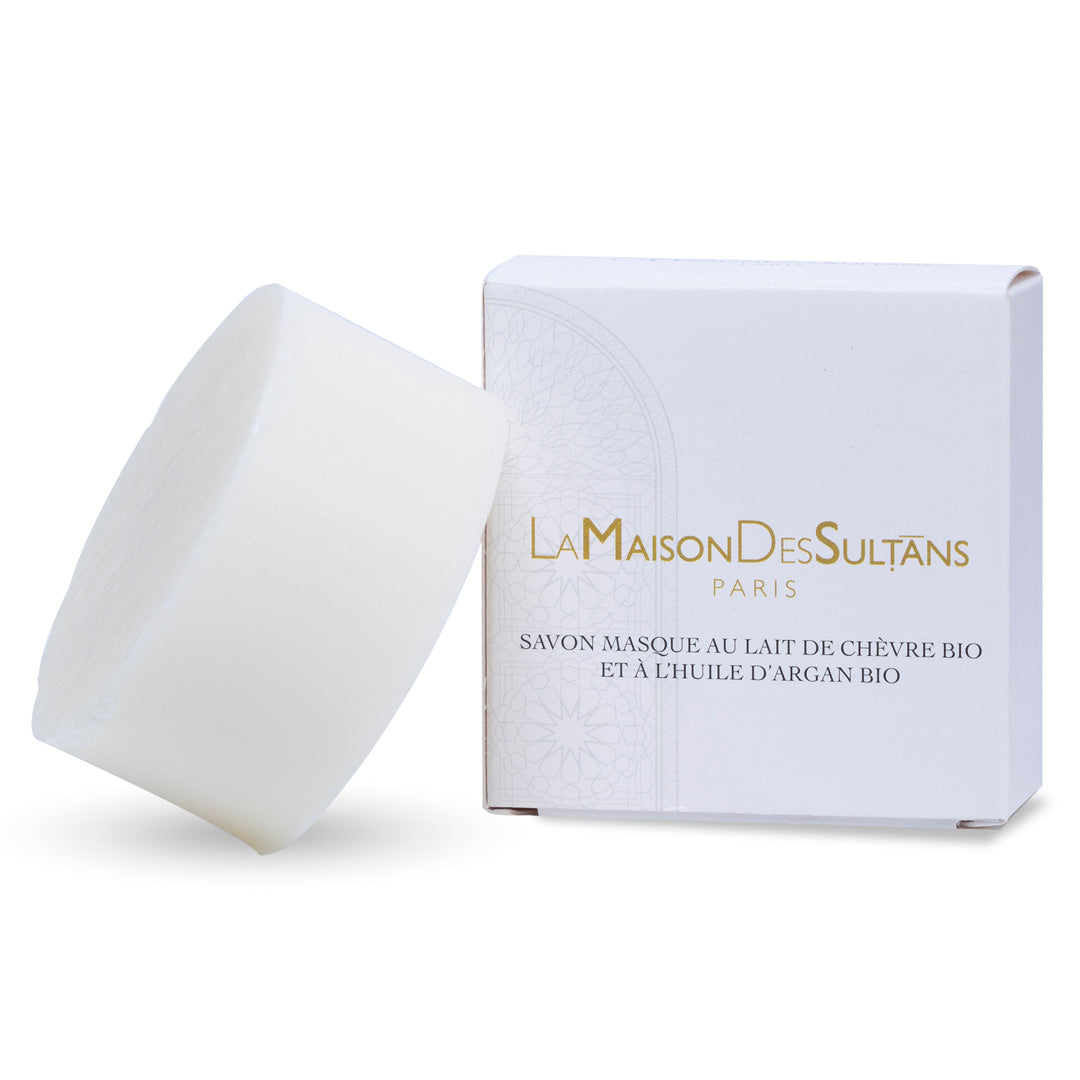 Savon au Lait de Chèvre Bio et à l'Huile d'Argan Bio 🇫🇷