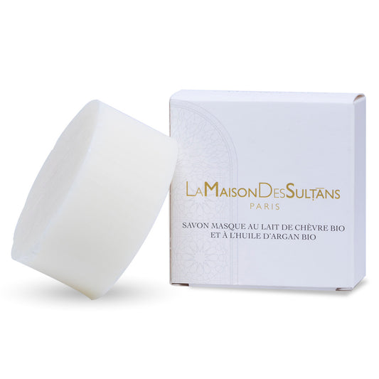Savon au Lait de Chèvre Bio et à l'Huile d'Argan Bio 🇫🇷