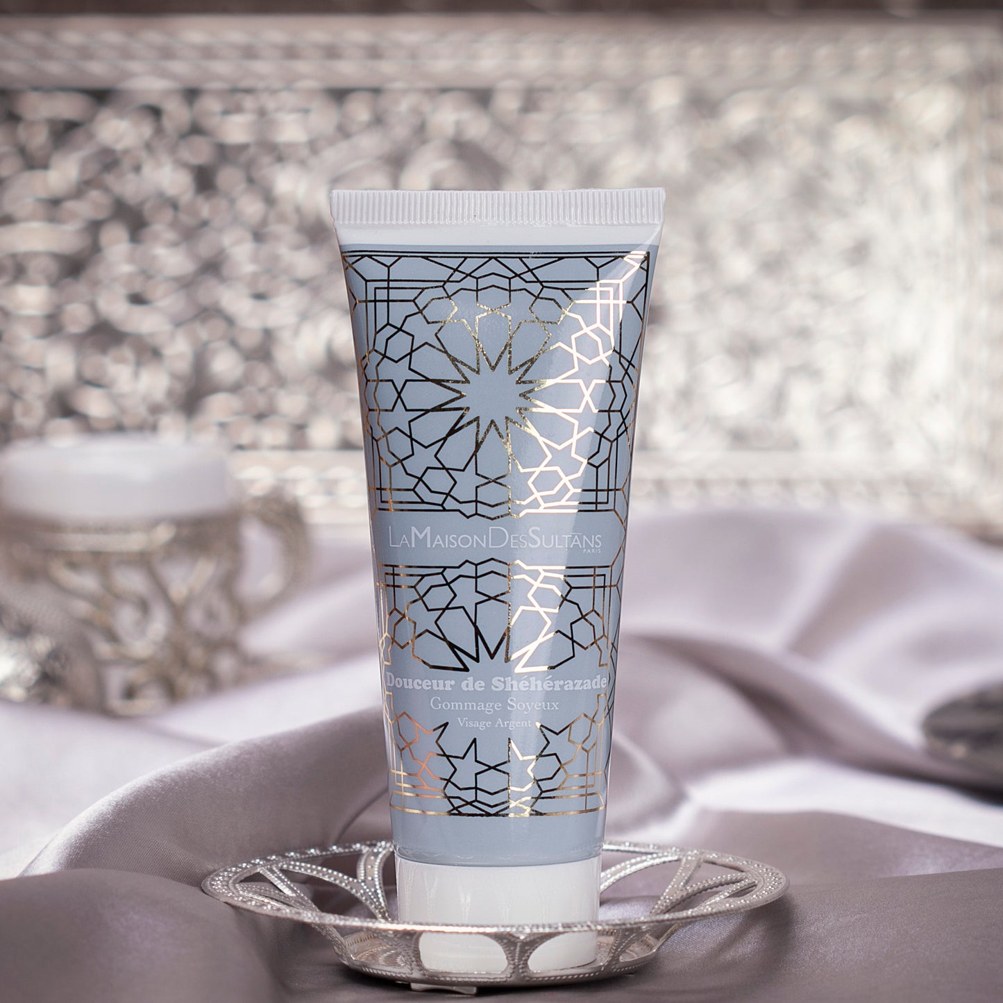 Gommage Exfoliant Visage Argent - Douceur de Shéhérazade
