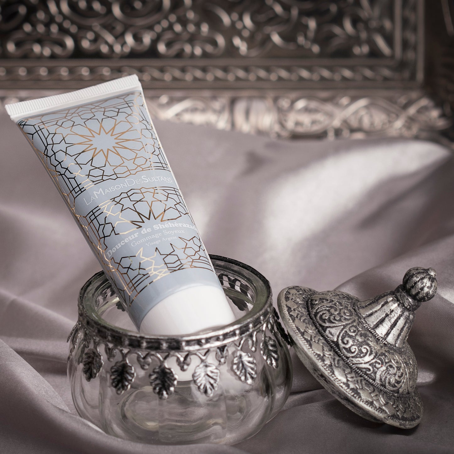 Gommage Exfoliant Visage Argent - Douceur de Shéhérazade
