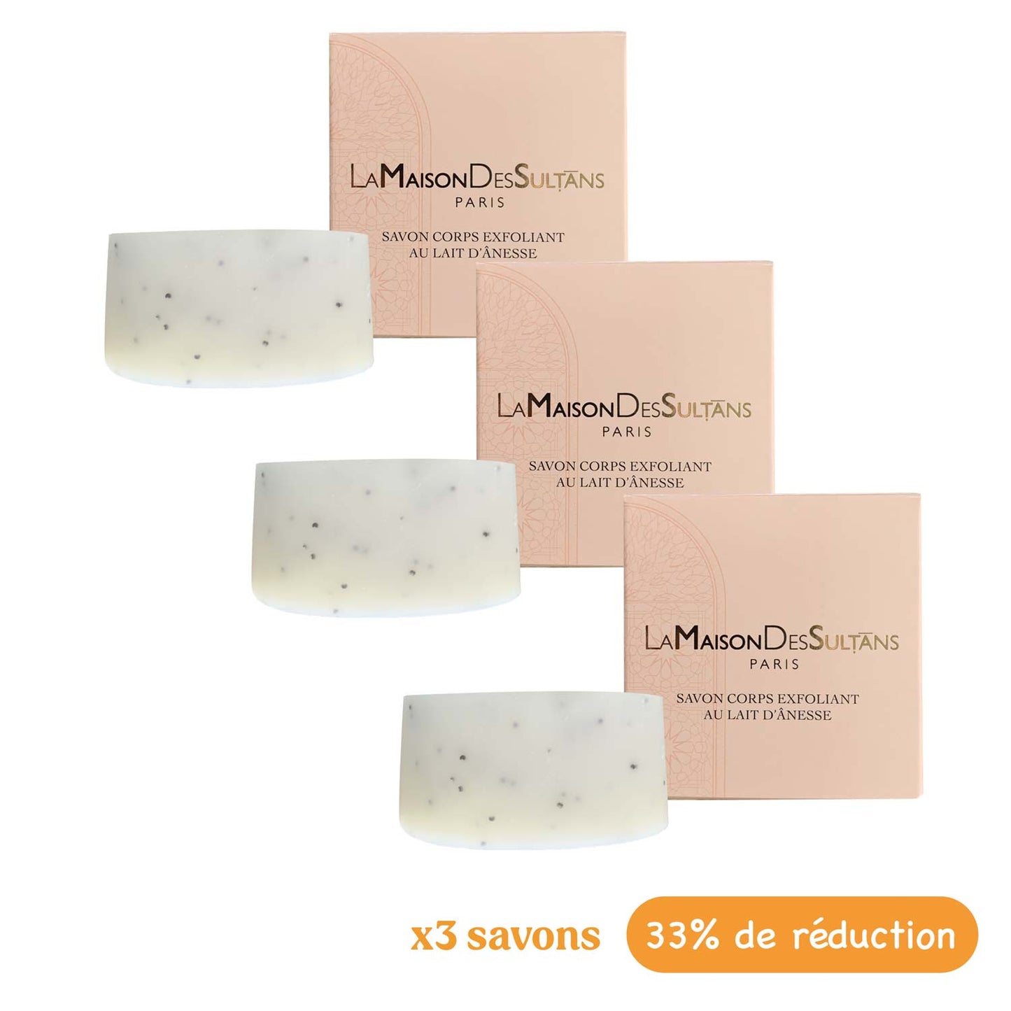 Savon au Lait d'Anesse Exfoliant