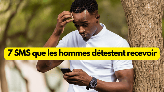 7 types de SMS que les hommes detestent recevoir
