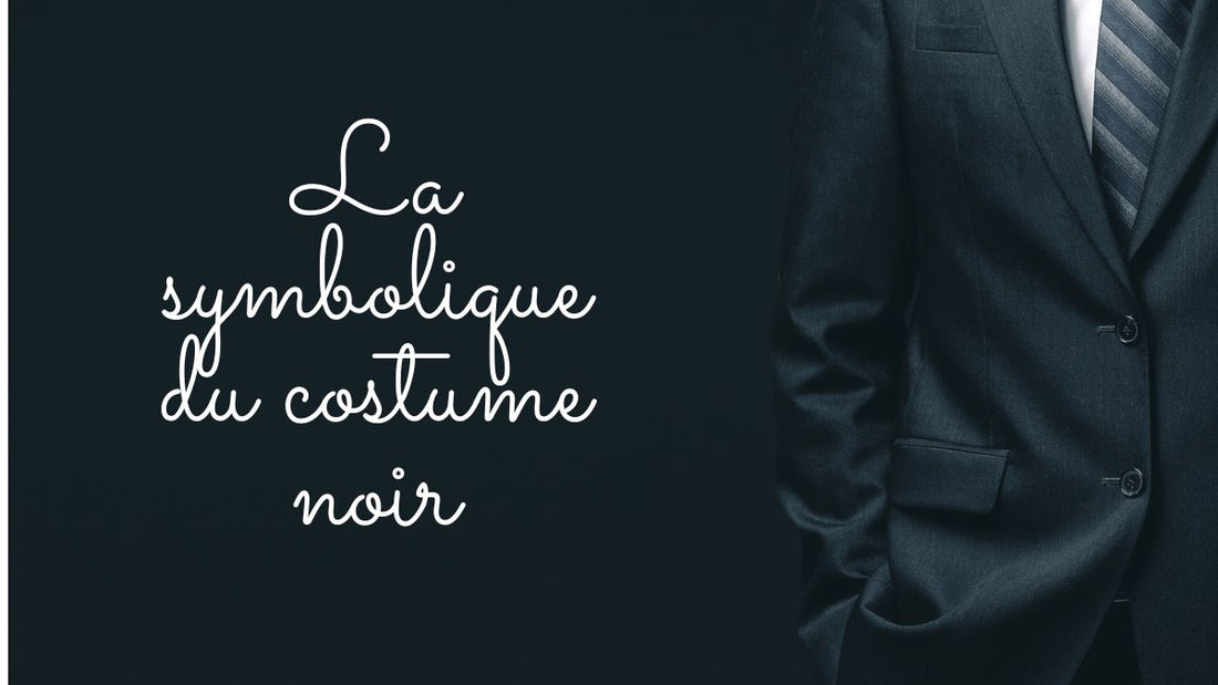 La symbolique du costume noir