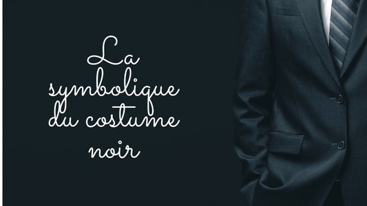 La symbolique du costume noir
