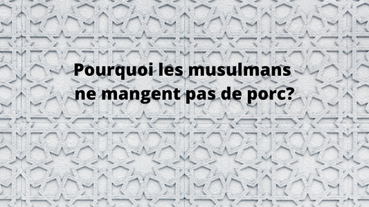 Pourquoi les musulmans ne mangent pas de porc?