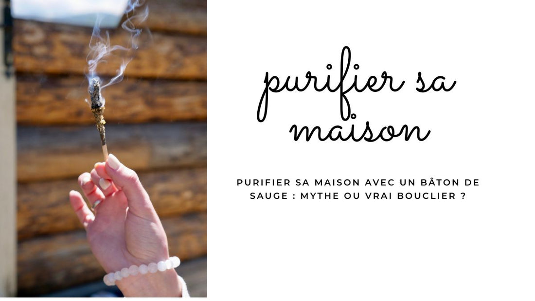 purifier sa maison avec un baton de sauge