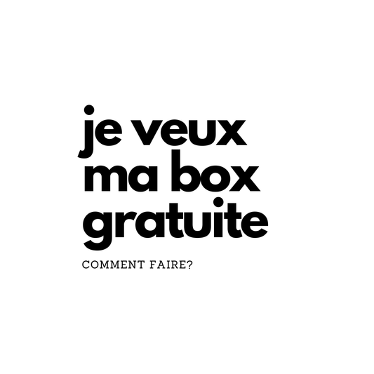 box beauté gratuite