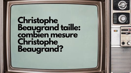 Christophe Beaugrand taille: combien mesure Christophe Beaugrand?
