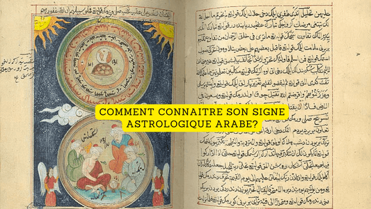 Il existe une astrologie spécifiquement arabe où les signes sont représentés par des armes