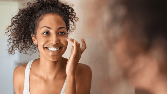 Eclat visage peau noire