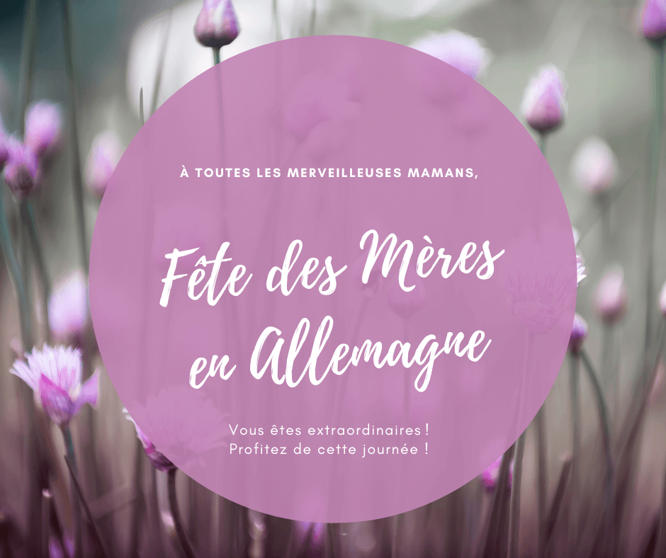 fete des meres en allemagne