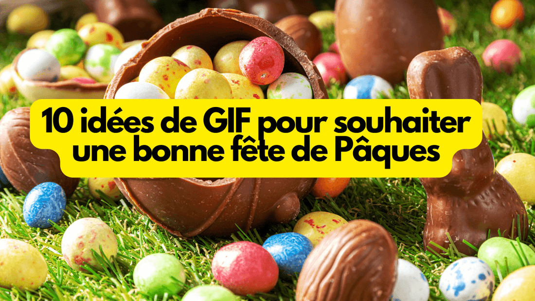 10 idées de GIF pour souhaiter une bonne fête de Pâques 2024