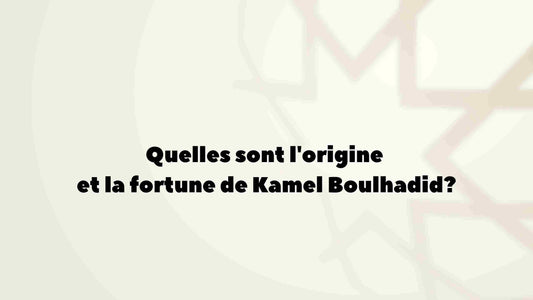 Quelles sont l'origine et la fortune de Kamel Boulhadid?