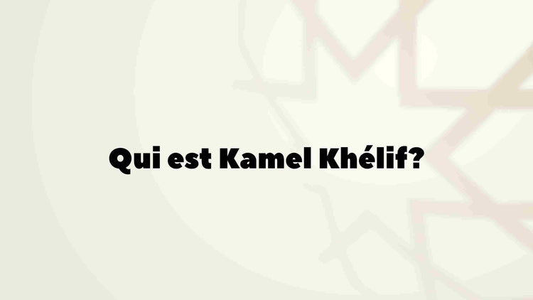 Kamel Khélif : biographie, livres, origine et âge – La Maison des ...