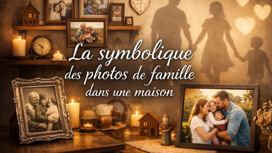 La symbolique des photos de famille dans une maison