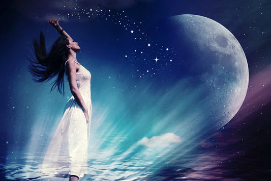 lune henne cheveux