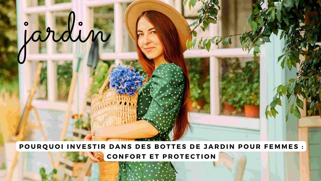 Pourquoi investir dans des bottes de jardin pour femmes : confort et protection