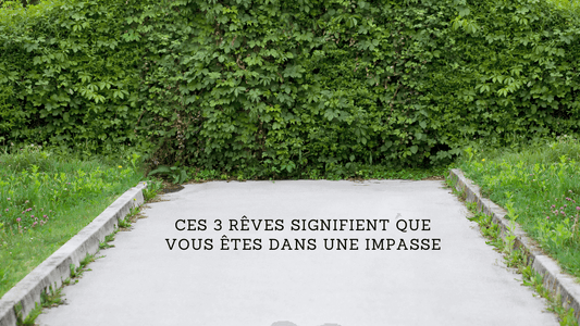 Ces 3 rêves signifient que vous êtes dans une impasse