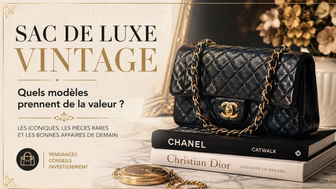 Sac de luxe vintage : quels modèles prennent de la valeur ?