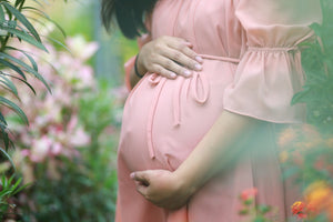 Savon Lait de Chèvre Grossesse: femme enceinte